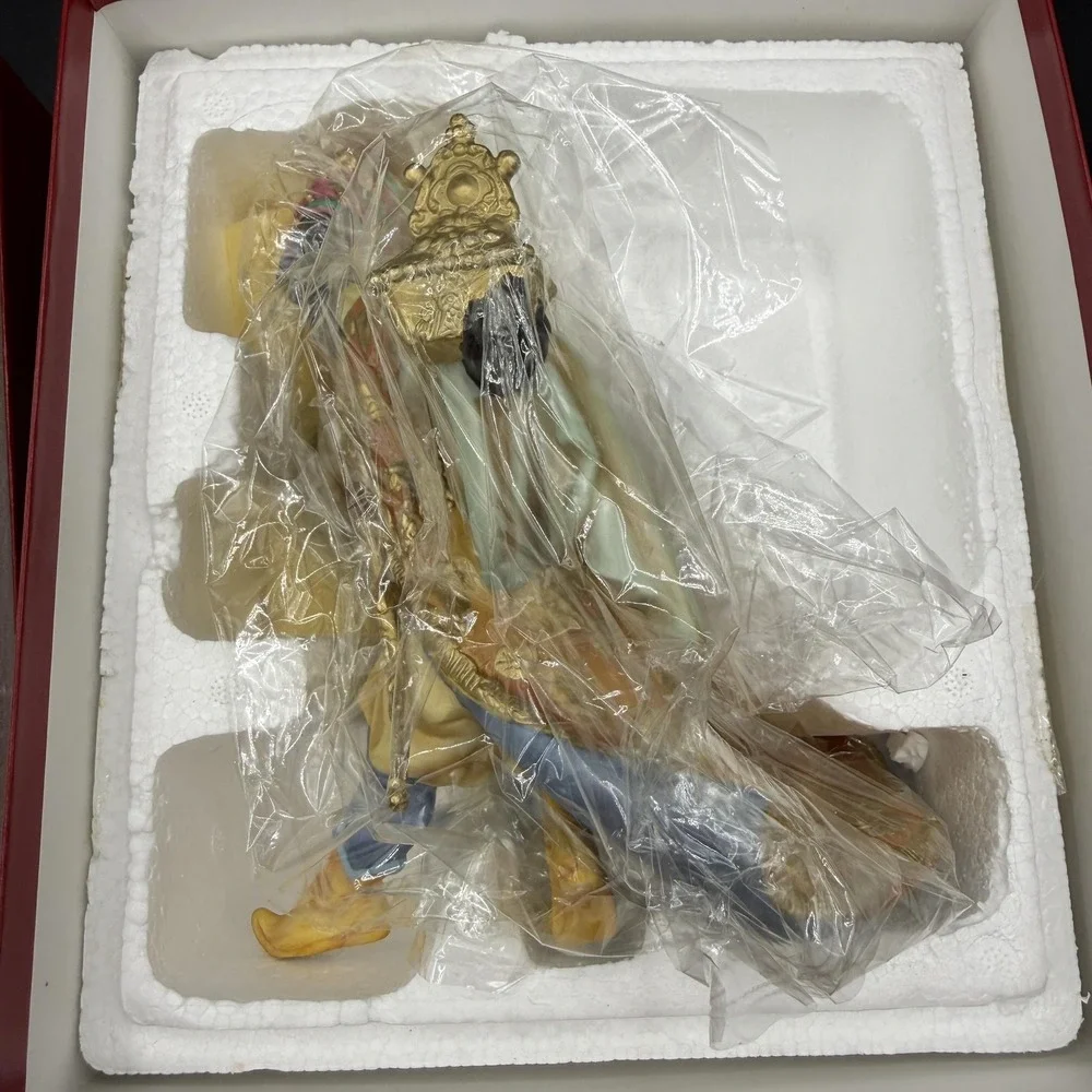 The Vatican Nativity Balthazar Figurine Porcelain Limited Edition Multicolor Med